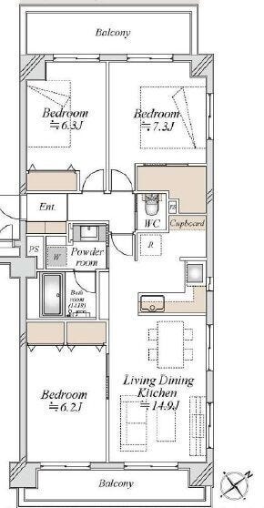 【間取り】