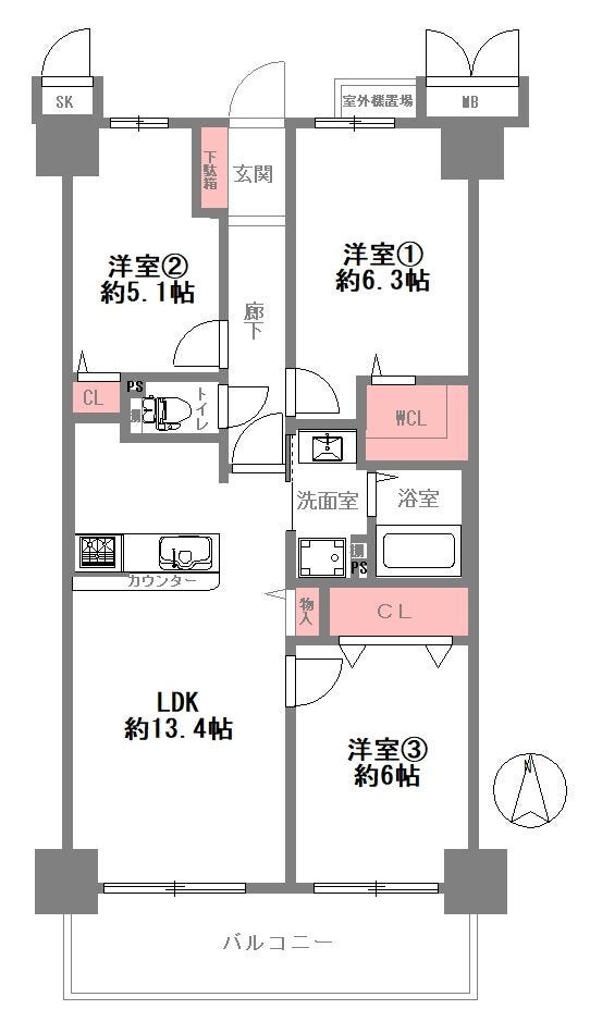 【間取り】