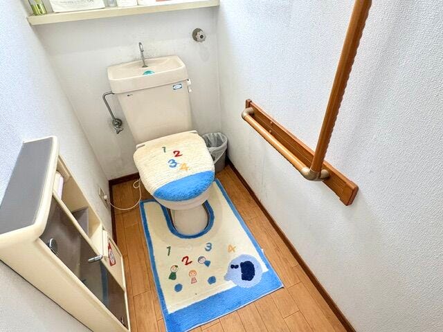 トイレは1・2階にあります