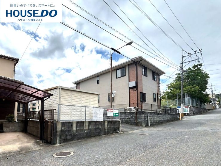 【最大120万円を助成♪子育て世帯市内引越し応援助成金(福岡市)対象物件】■東月隈小学校まで歩5分■駐車スペース3台分。お車の出し入れしやすい並列駐車。(9月8日撮影/造成前)