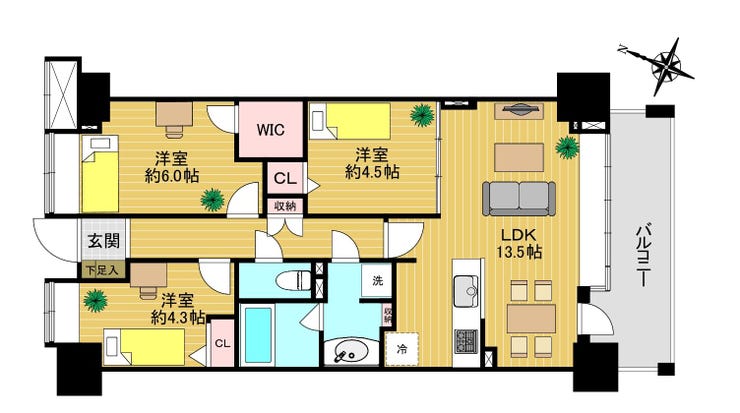 【間取り】