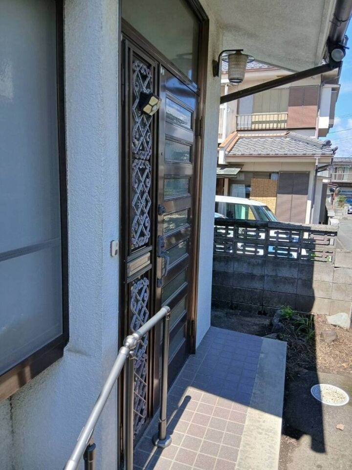 外ー玄関
