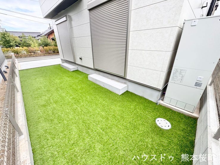 ■遊びと安らぎの多目的空間■子どもが安全に遊べ、ペットと触れ合い、大人も自然に癒やされる、暮らしを彩るスペースです。