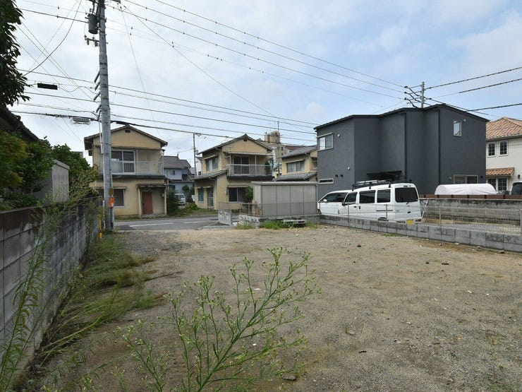 建設地敷地内を南東側より撮影 2026.09.12