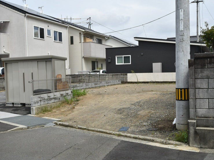 【外観写真】
建設地を南西側より撮影 2026.09.12