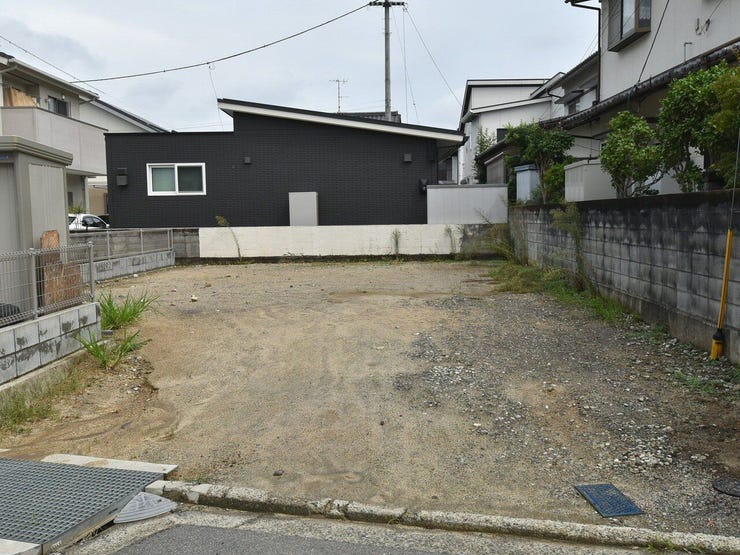 建設地を西側より撮影 2026.09.12