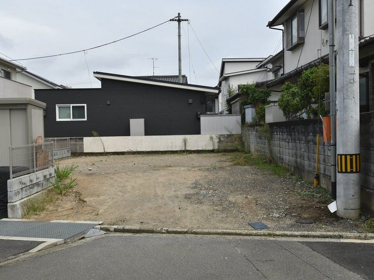 建設地を西側より撮影 2026.09.12