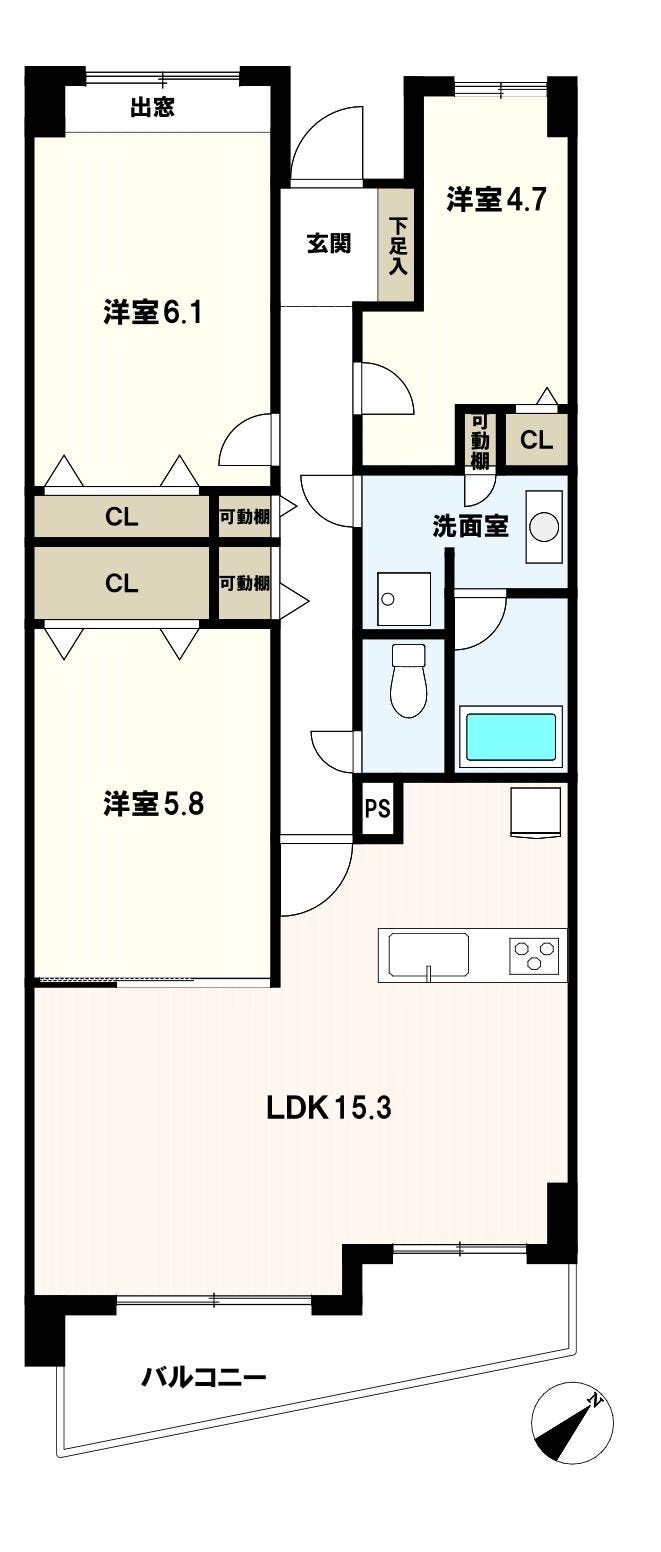 【間取り】