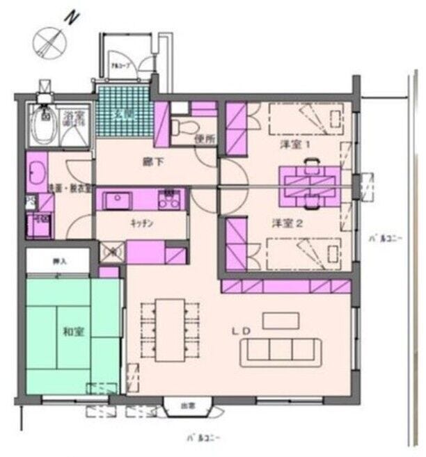 【間取り】