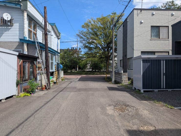 前面道路