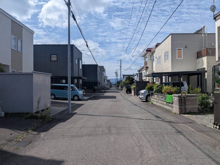 前面道路