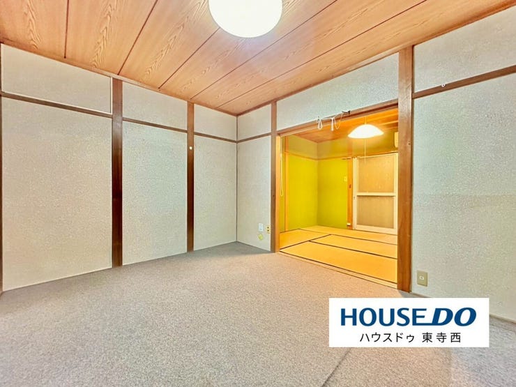 当たりの良い広い和室です。家族の共有スペース・親子で過ごす空間として活用できます。