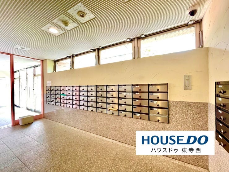 メールボックスが整理されています。共有部分の管理が行き届いています。