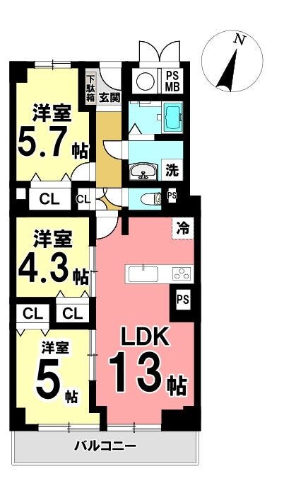 【間取り】