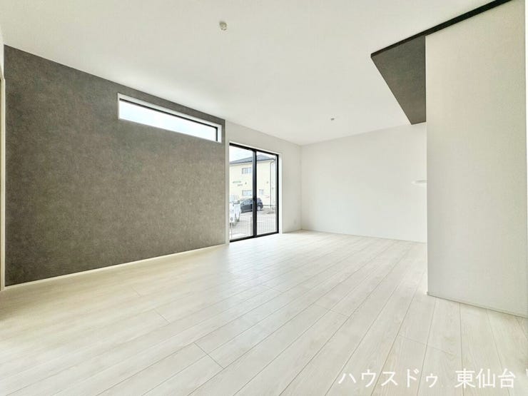 広がりのある16帖のLDKは家族が自然と集まるくつろぎ空間。
