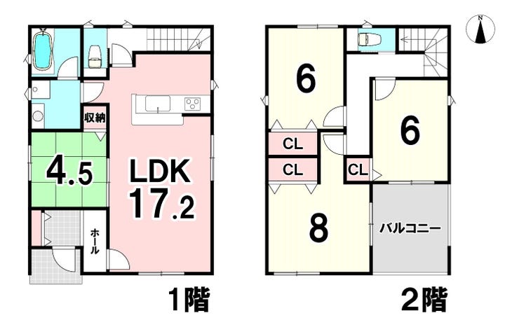 【間取り】
4LDK
