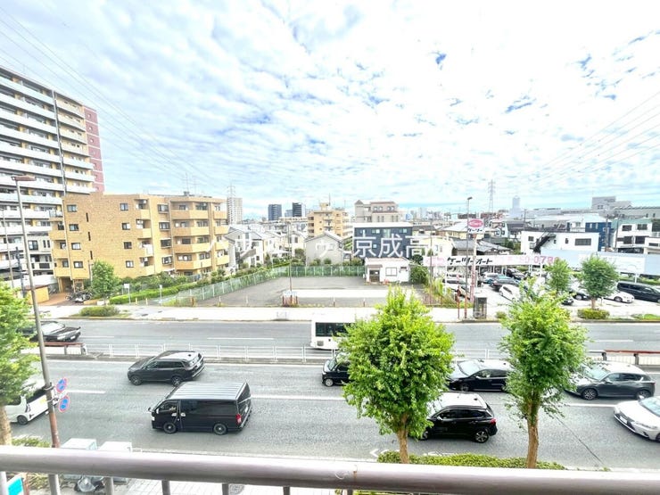 住戸からの眺望です。陽当り、通風良好です。
