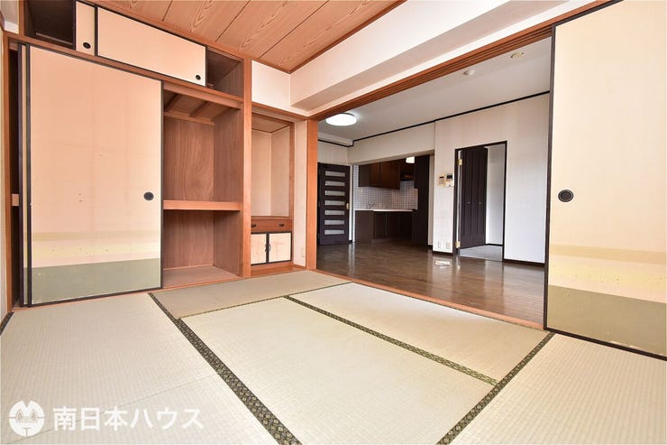 稲荷町 ライオンズマンション稲荷町 【和室】6帖の和室です！押し入れ、天袋、仏間のある和室です♪