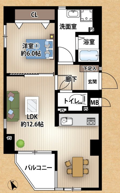 【間取り】