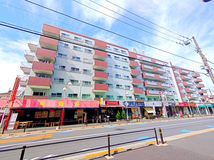 【外観】
ときわ第一マンションは、快適と利便が調和する駅徒歩2分のアクセス便利な快適なマンションです。