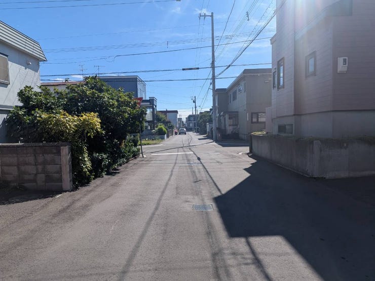 前面道路