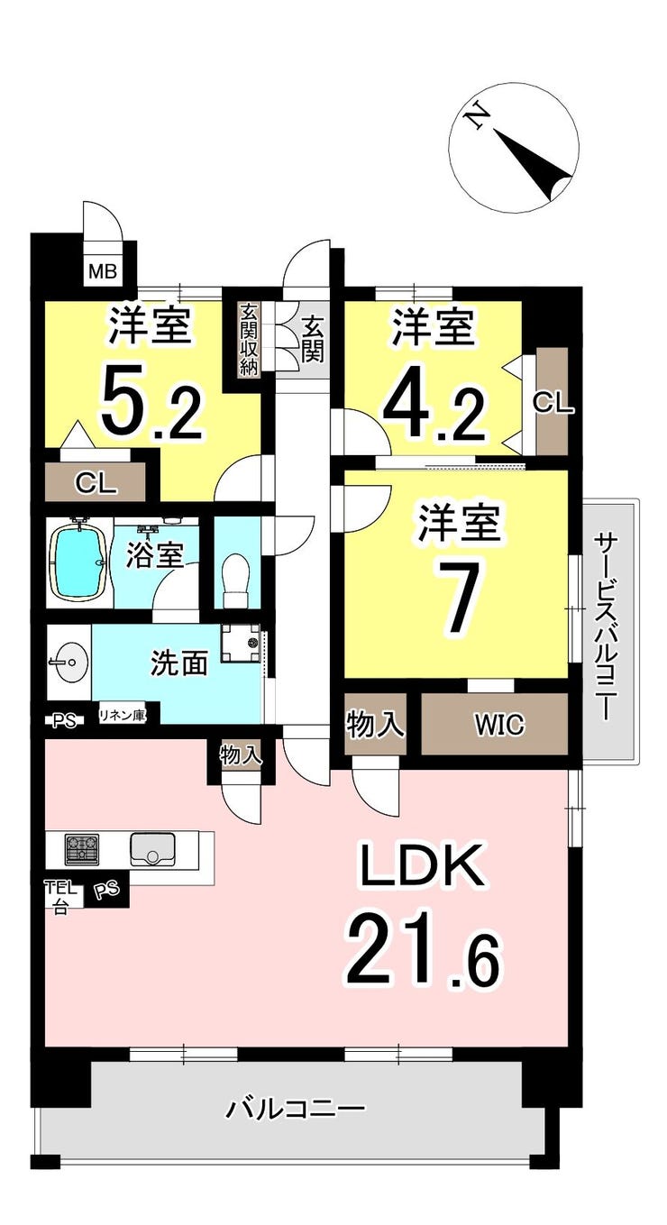【間取り】