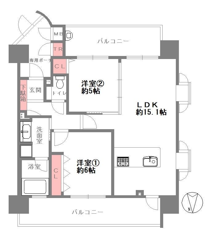 【間取り】