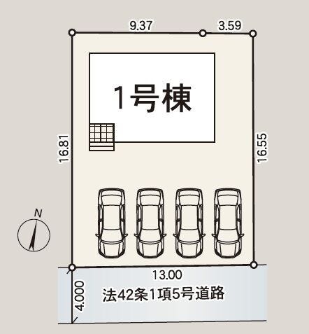 【区画図】
【佐賀市天祐第7 1号棟】