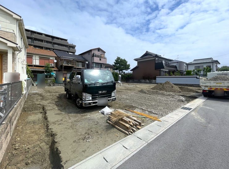 ◇外観◇
火を使わず安全なオール電化住宅です。IHクッキングヒーターは調理中に飛び散った油や調味料を拭き取りやすいのでキッチン回りのお手入れがしやすいのもメリットです。