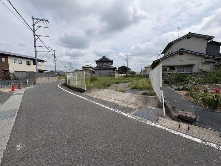 【前面道路含む現地写真】西側公道4.0m