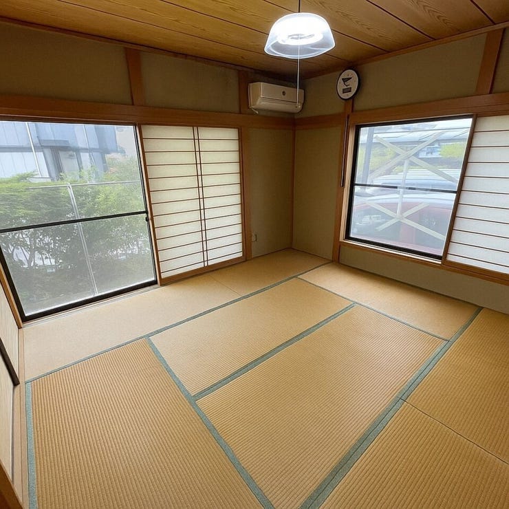【Japanese room】※写真内の家具・荷物はCG処理にて消去しております。実際とは異なる場合がございますので、現況を優先とさせていただきます。