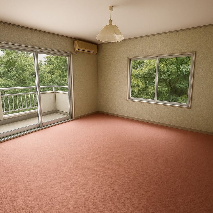 【Bedroom】※写真内の家具・荷物はCG処理にて消去しております。実際とは異なる場合がございますので、現況を優先とさせていただきます。