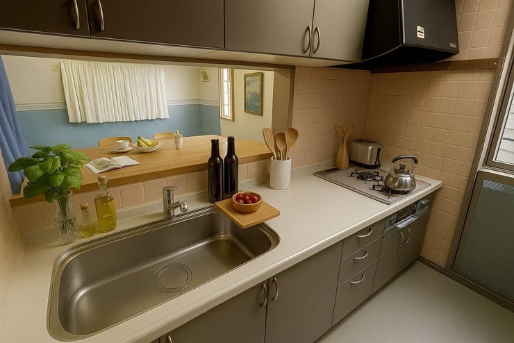 【Kitchen】※室内写真の家具・小物はCGでのイメージです。現況を優先いたします。