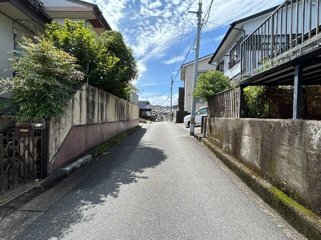 北側道路 東から西方向