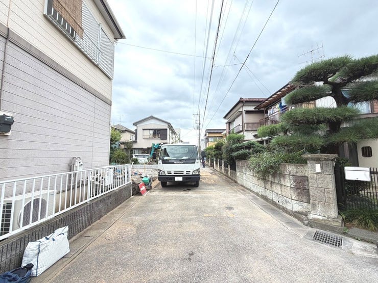 ◎前面道路(9/18撮影)