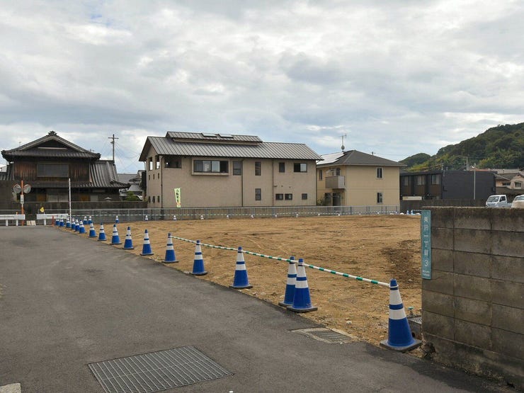分譲予定地全体を北東側より撮影 2026.09.13
