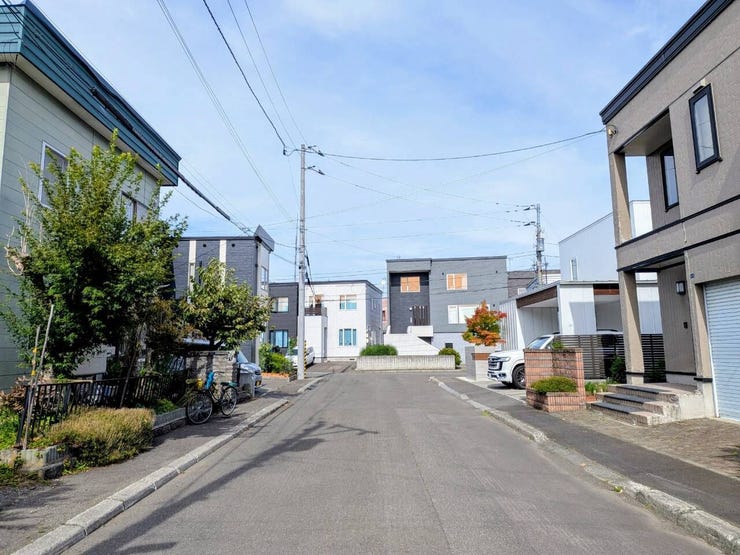 前面道路