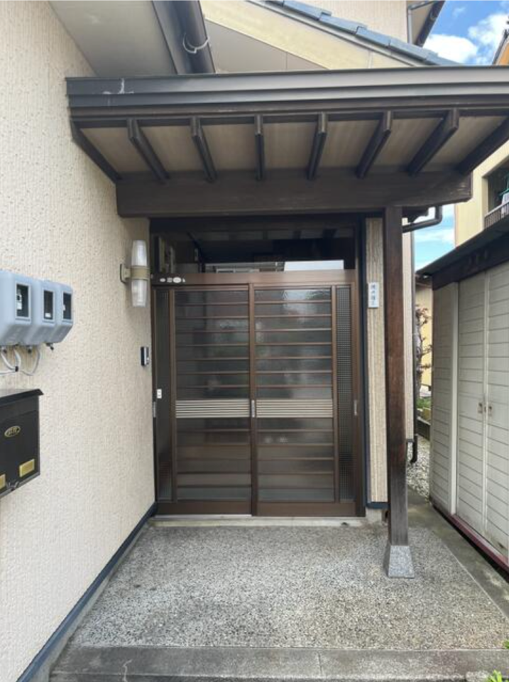 大切に使われてきた、落ち着きのある玄関