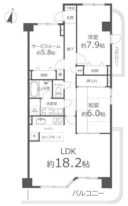 【間取り】
間取り