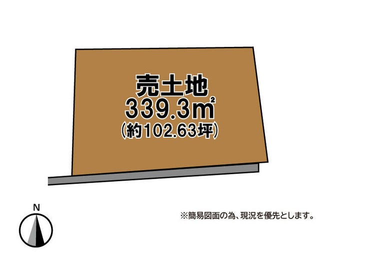 【区画図】
【八幡西区本城東 売土地】スーパーまで徒歩約8分♪コンビニまで徒歩約4分♪