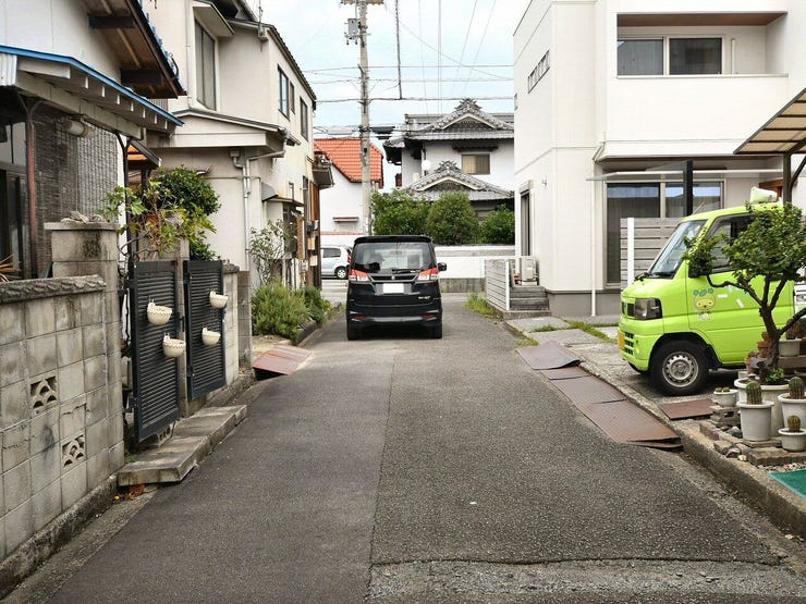 北側道路