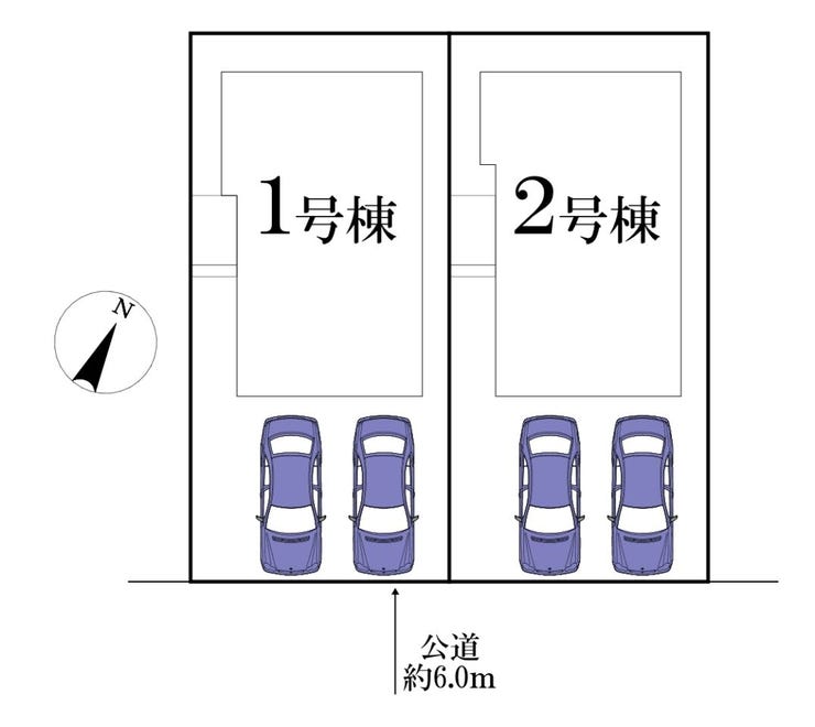 ◎区画図:1号棟