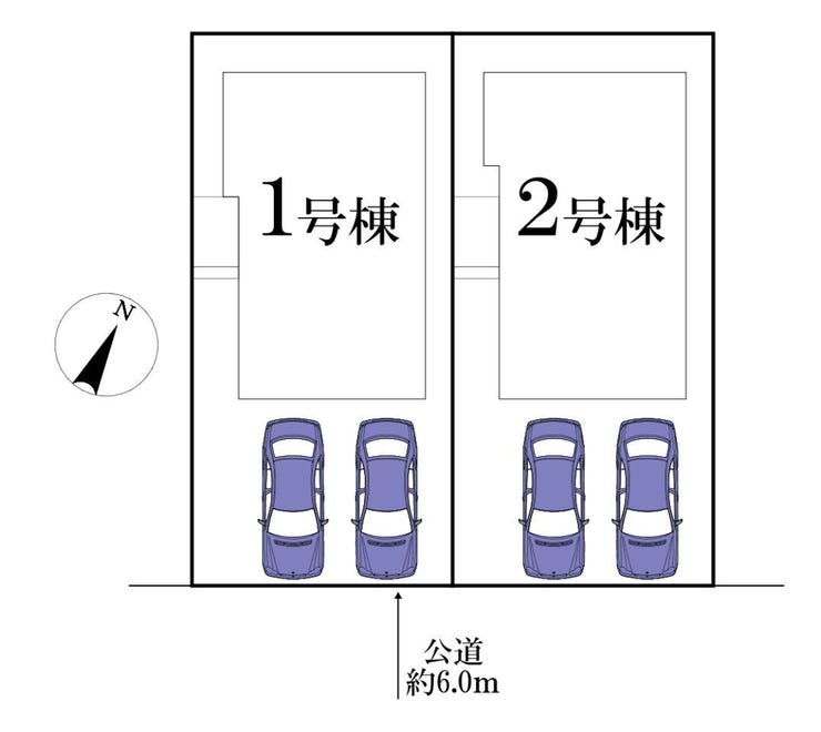 ◎区画図:2号棟