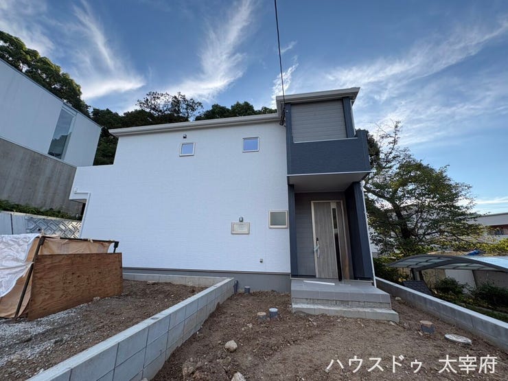 【外観】
■所在地:大野城市乙金2丁目
■建物構造:木造地上2階建て
■駐車台数:2台
■現況:未完成(2026年9月完成予定)
■引渡日:相談