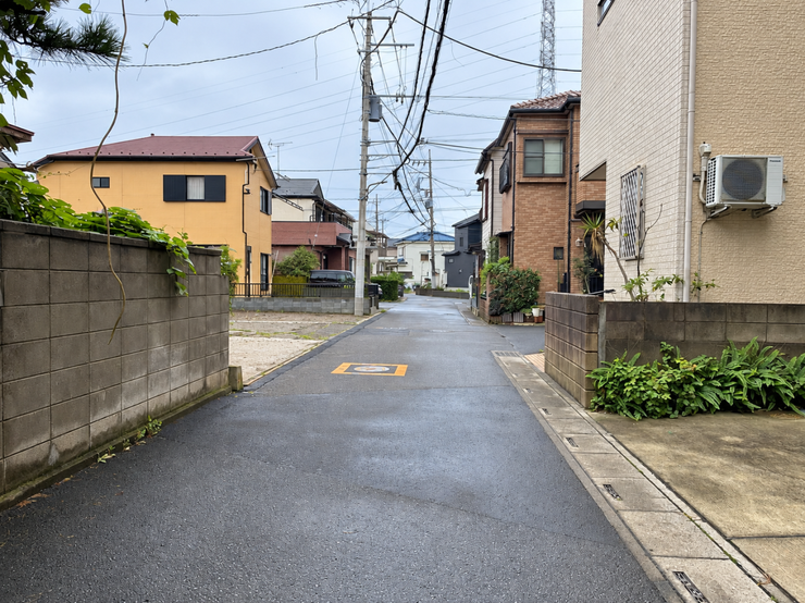 西(4号線)側から撮影
