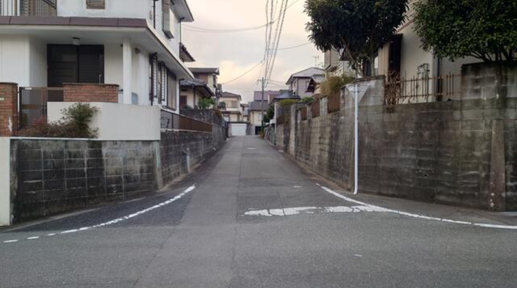 【前面道路】