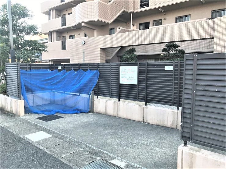 ゴミ置き場です!