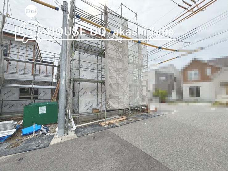 前面道路ゆったり6メートル 閑静な住宅地