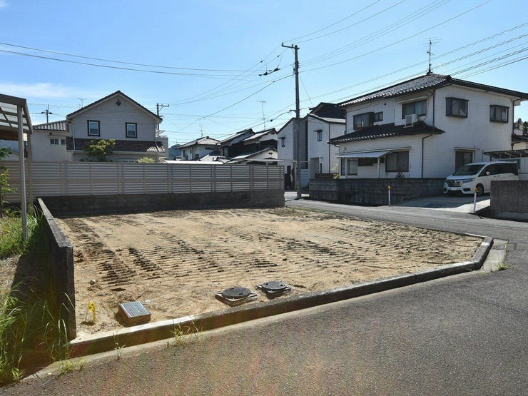 建設地を北西側より撮影 2026.09.17