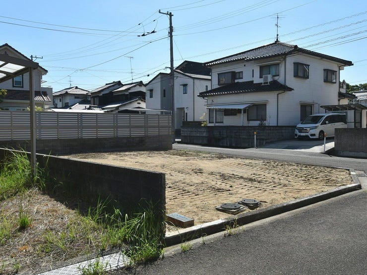 建設地を北西側より撮影 2026.09.17